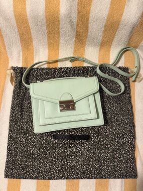 Loeffler Randall Mint Green Mini Rider Bag